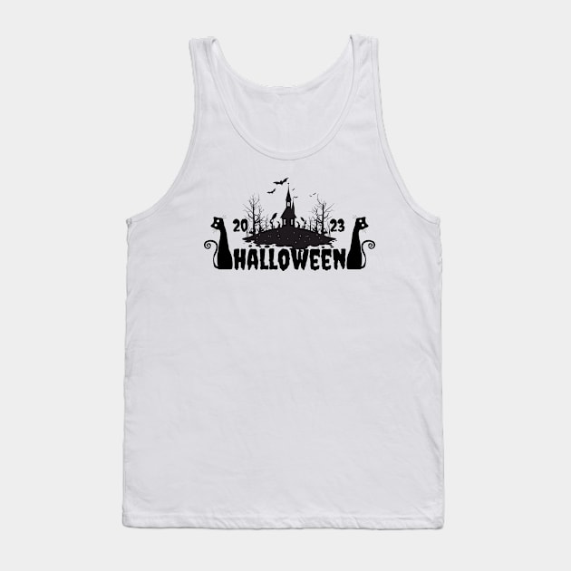 Halloween 2023 Tank Top by Craftycarlcreations